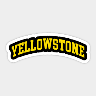 Yellowstone Sticker